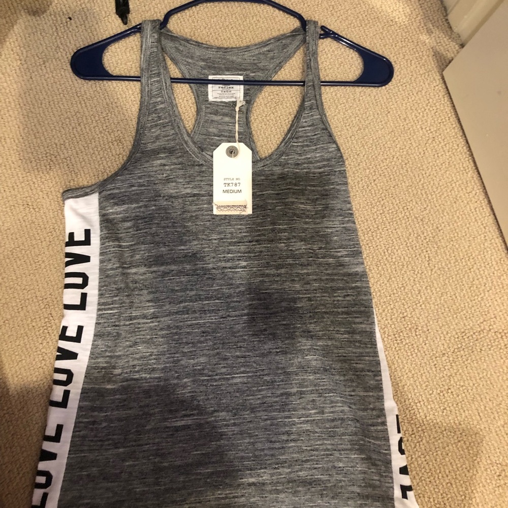 Reflex Grey Tank Top